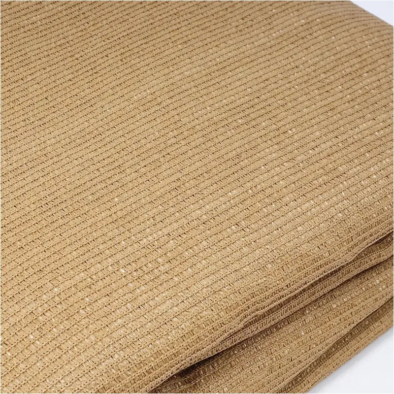 BukkitBow - Zonnescherm/Schaduwzeil - 180g/m² HDPE - Beschikbaar in Grijs, Crème, Zand - Keuze uit Driehoek, Vierkant, Rechthoek - UV-bescherming 50+