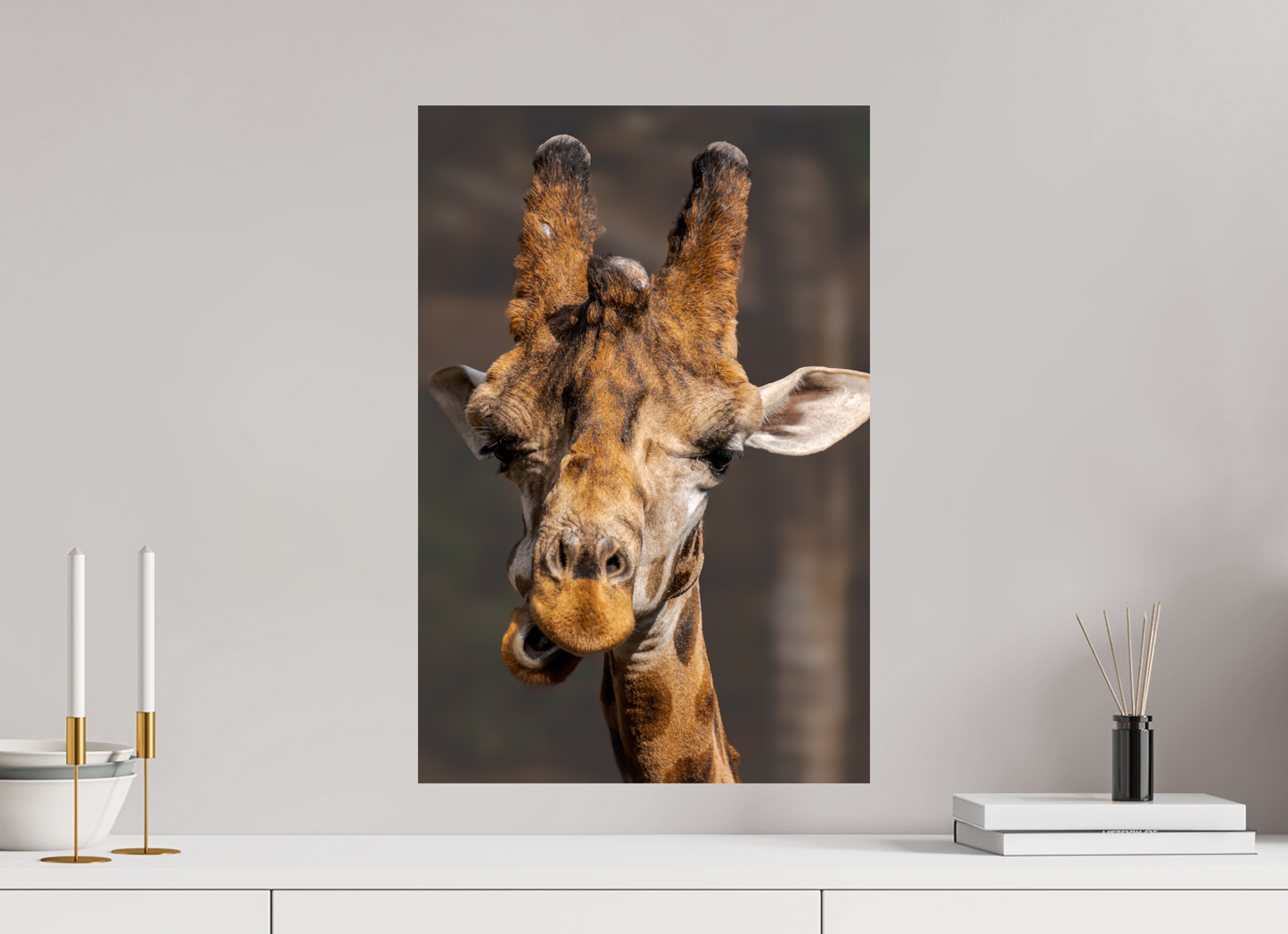 Portret van een Gigant (Photo Print On Fuji Crystal DP II)