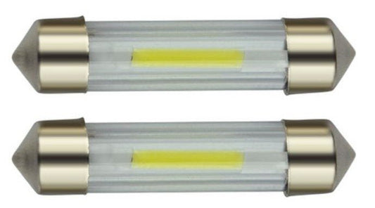 C5W 39mm autolamp 2 stuks | LED festoon | COB warmwit 3000K | 12 Volt DC - 2 Watt