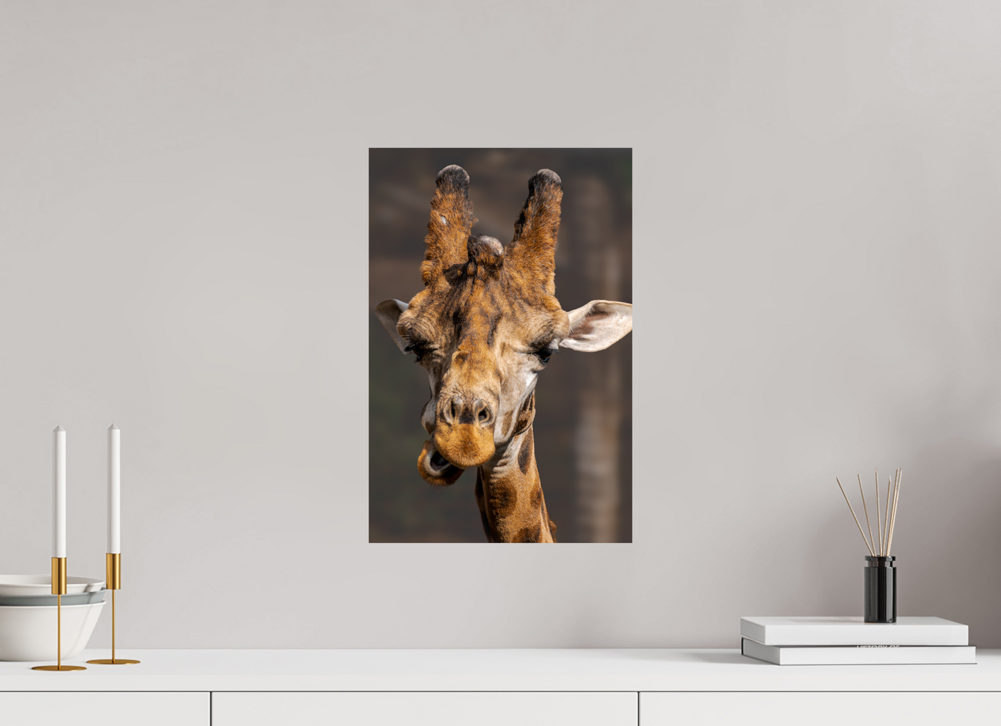 Portret van een Gigant (Photo Print On Fuji Crystal DP II)