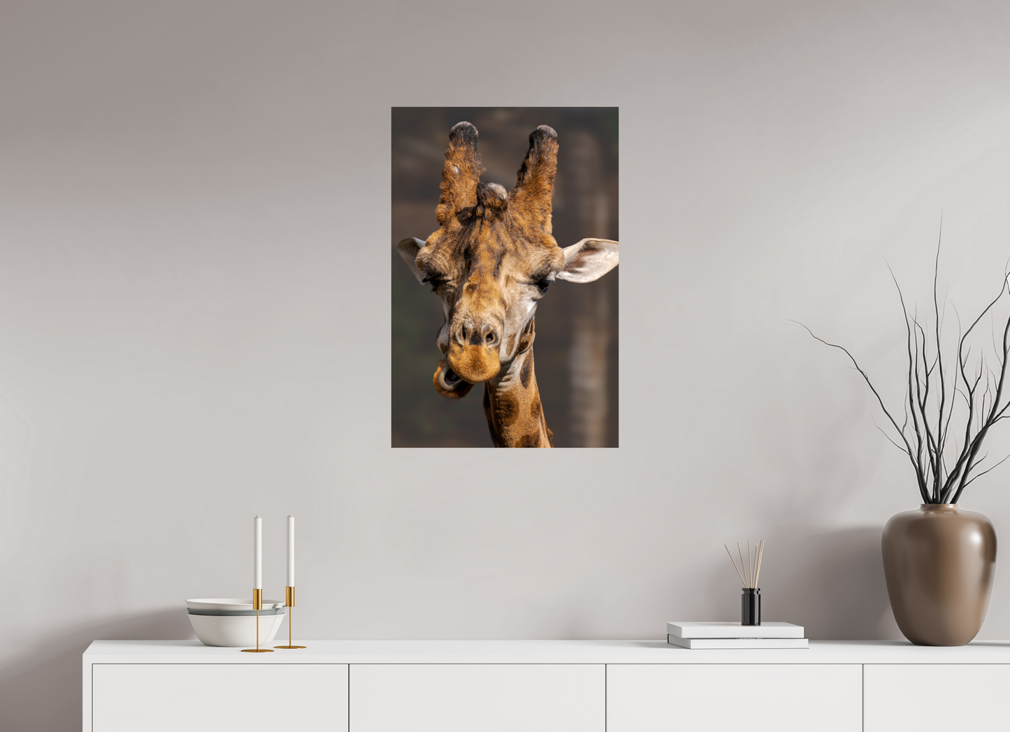 Portret van een Gigant (Photo Print On Fuji Crystal DP II)