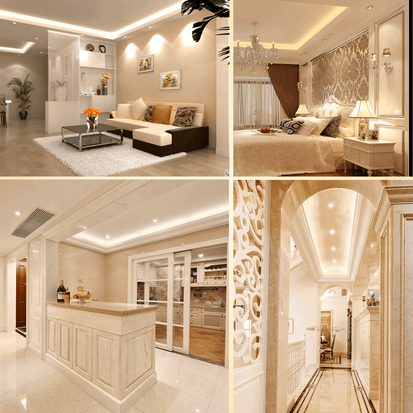 GU10 spot koelwit dimbaar - 10 stuks PAR16 bajonetsluiting | LED 6W ~ 510Lm = 42W halogeenlicht 120° - 4000K 230V