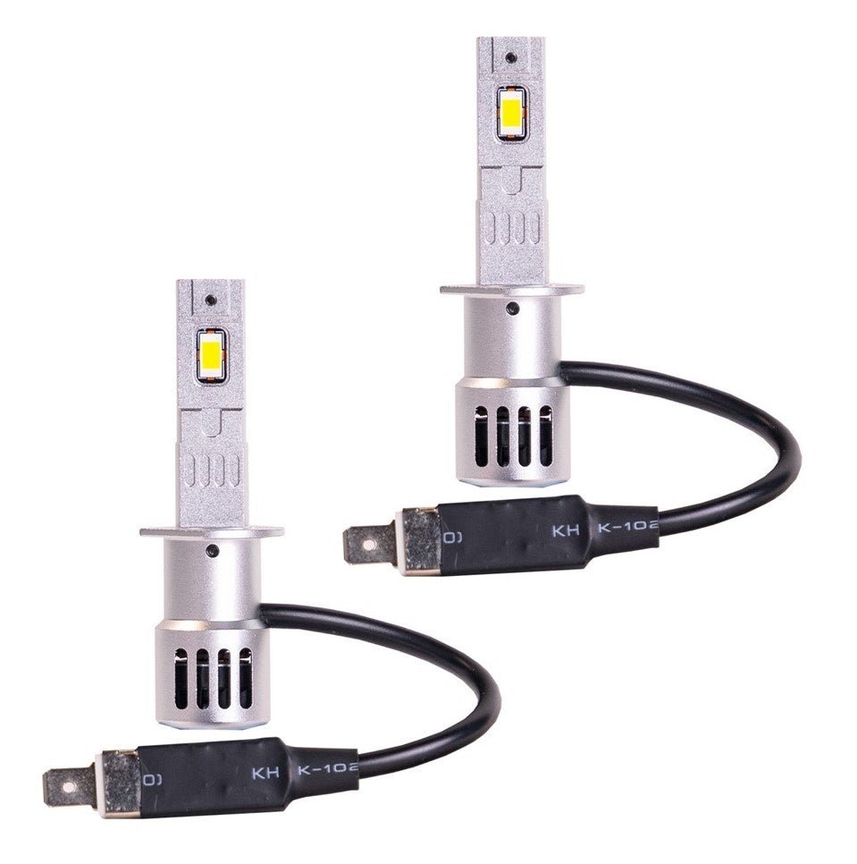 H1 koplamp set daglichtwit 6000K - 35 Watt & 2000 Lm/stuk | 12VDC - actieve koeling