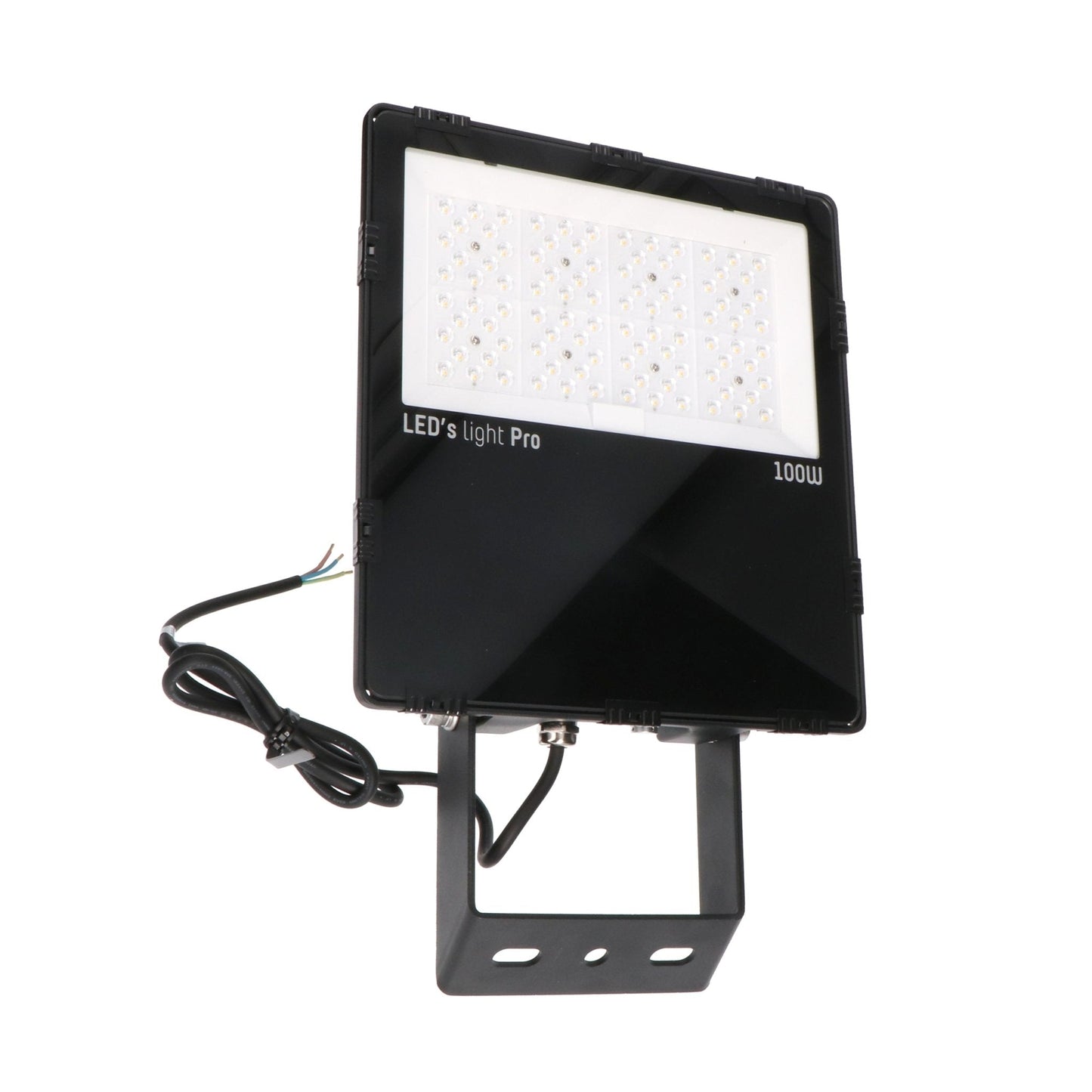 HeavyDuty LED Schijnwerper 100W - Waterdicht (IP66) & Corrosiebestendig (C4) - Zwart