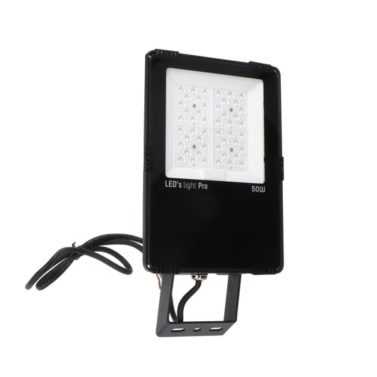 HeavyDuty LED Schijnwerper 50W - Waterdicht (IP66) & Corrosiebestendig (C4) - Zwart