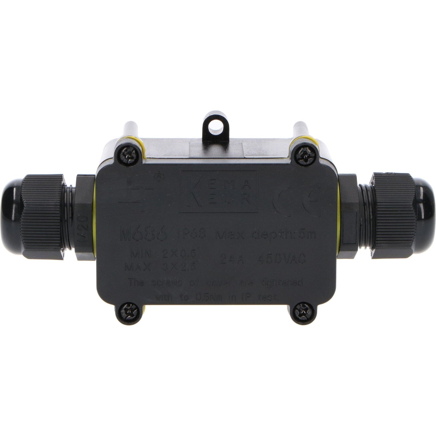 LED's Light Pro Kabeldoos I-connector - IP68 waterdicht - Lasdoos voor kabels van 4 tot 12 mm