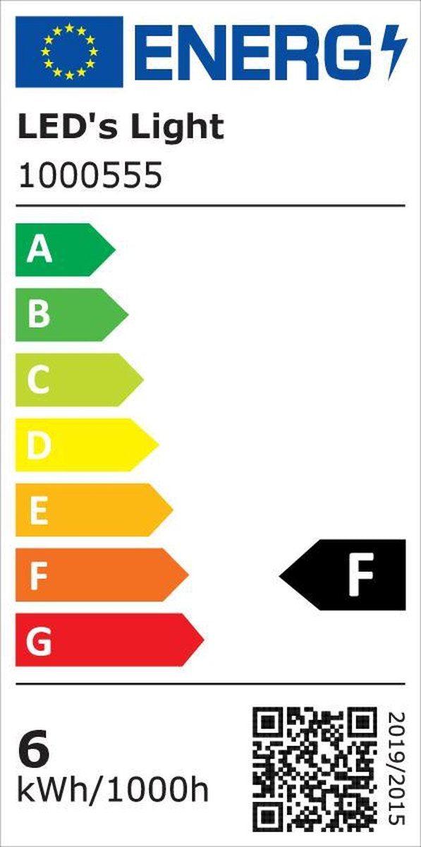 LED's Light Kubus LED Wandlamp voor buiten - Omhoog&Omlaag licht - IP65 - Zwart