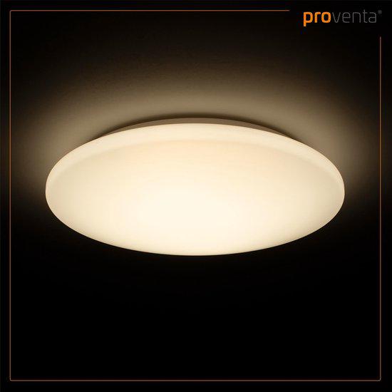 LED Badkamerlamp rond 37 cm - universeel - Spatwaterbestendig IP44 - Koud wit licht