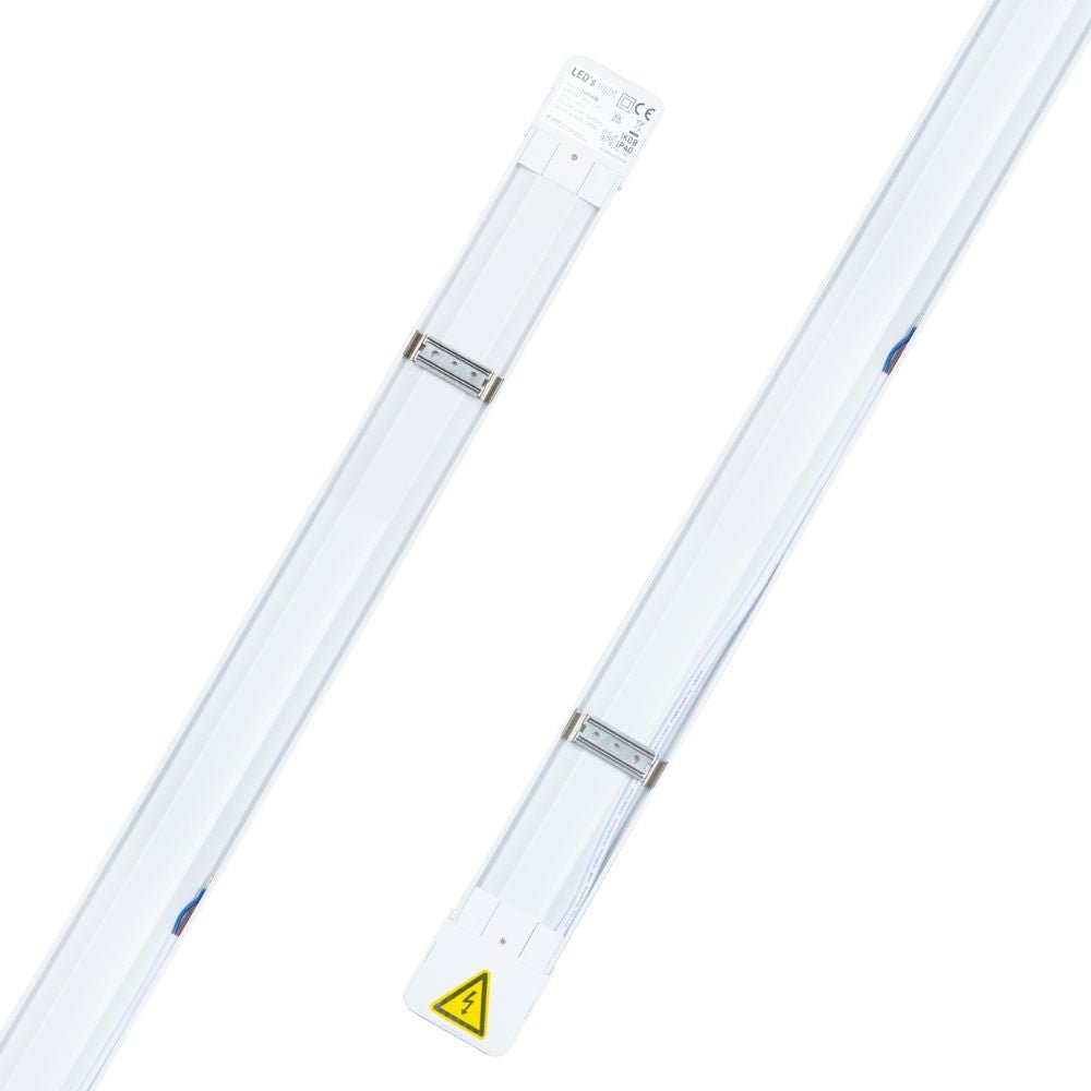2 PACK LED's Light LED TL lamp 120 cm voor binnen - Complete LED TL verlichting - 4650 lm