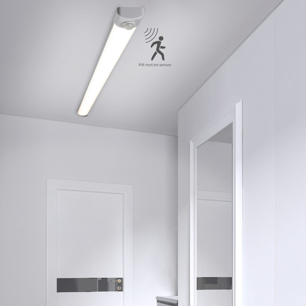 2 PACK - LED's Light LED TL lamp met sensor 120 cm - Bewegingssensor en bewegingsdetectie - 4650 lm