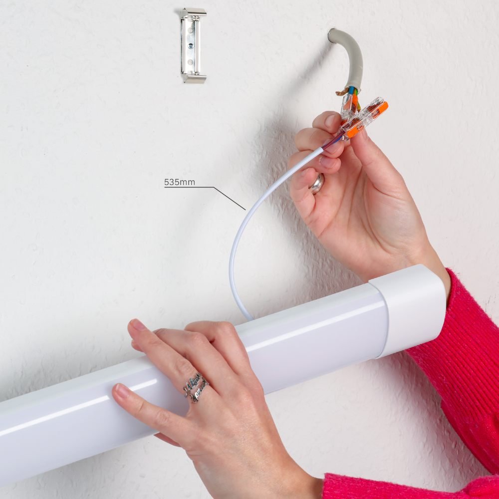 2 PACK - LED's Light LED TL lamp met sensor 120 cm - Bewegingssensor en bewegingsdetectie - 4650 lm