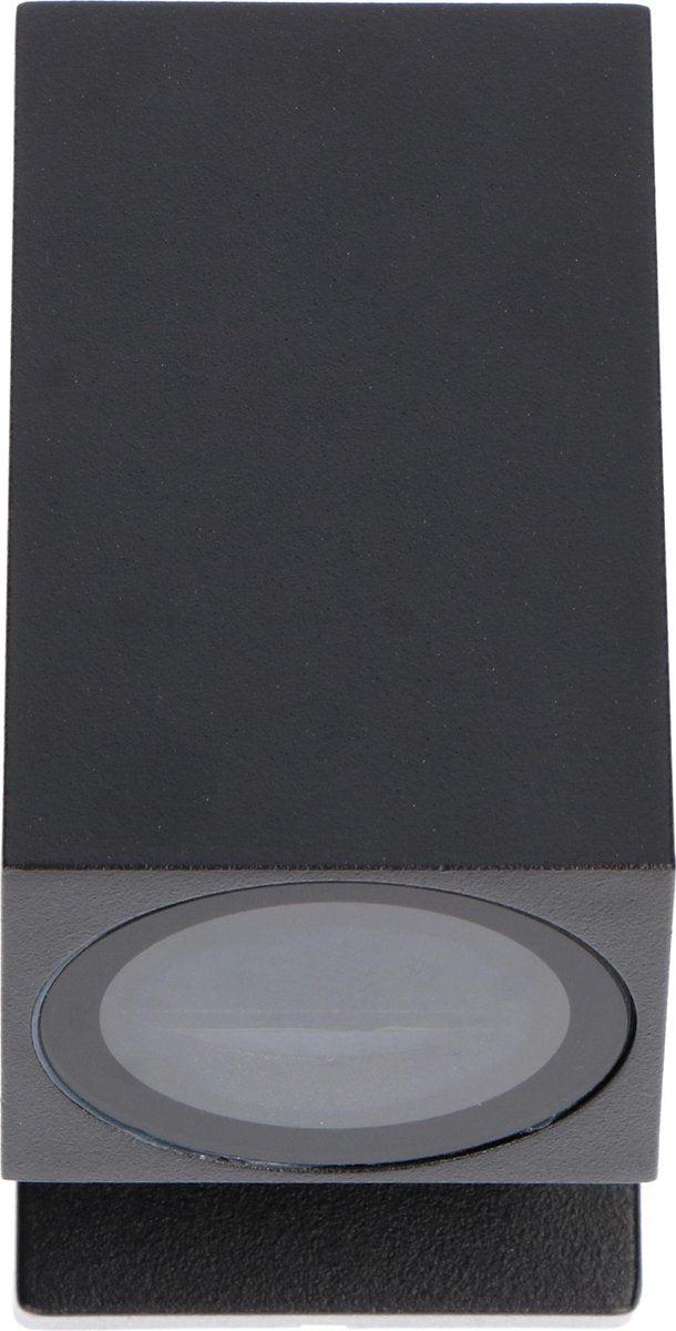 LED's Light Kantelbare LED Buitenlamp - GU10 fitting - IP44 - Zwart - Model Lucca