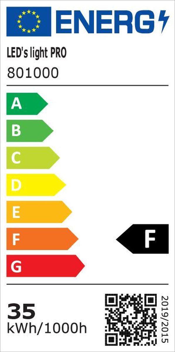 LED Paneel 60 x 60 cm - Systeemplafond verlichting - Warm wit licht - 3450 lm