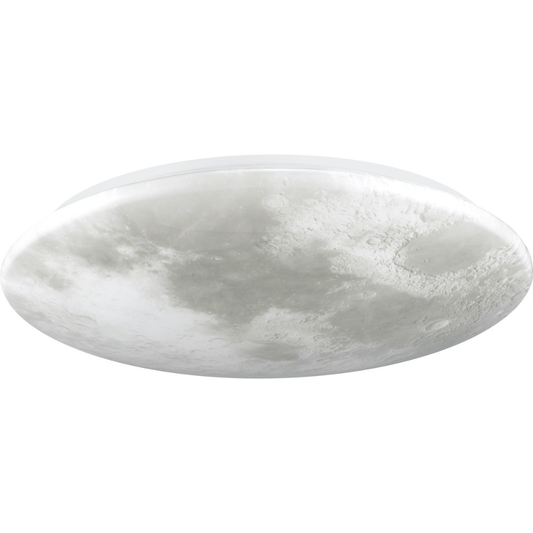 LED Plafondlamp maan voor slaapkamer - 40 cm - Dimbaar met afstandsbediening