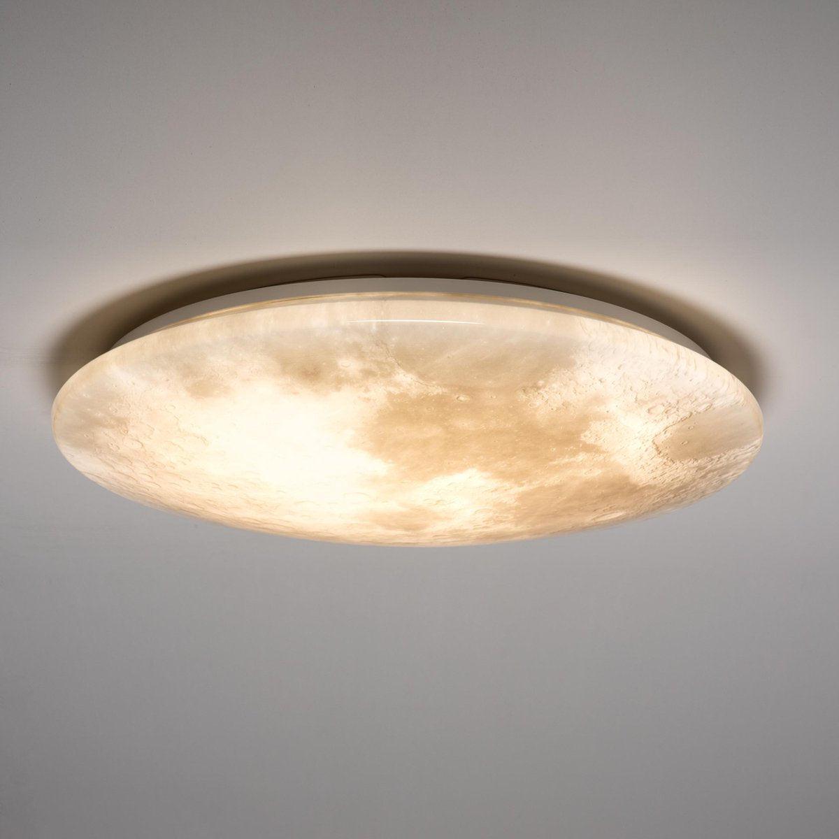 LED's Light Maan Plafondlamp voor de Slaapkamer - Dimbaar met afstandsbediening - 60 cm