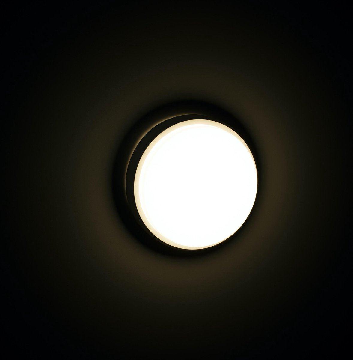 LED Plafondlamp voor buiten - Rond 21 cm - Koud wit licht - IP54 - 10W