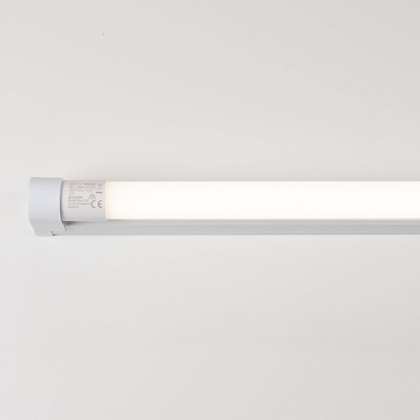 2 PACK - LED's Light LED licht balk 120 cm voor binnen - Armatuur inclusief LED TL buis - 1900 lm