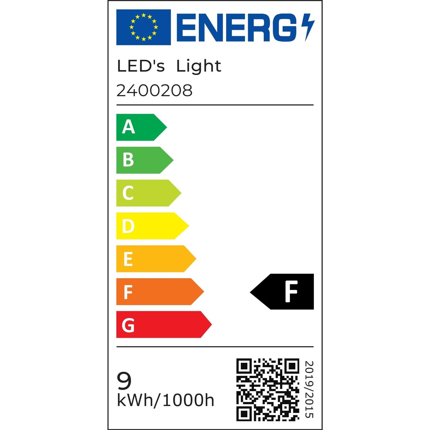 2 PACK - LED's Light LED licht balk 60 cm voor binnen - Armatuur inclusief LED TL buis - 1000 lm