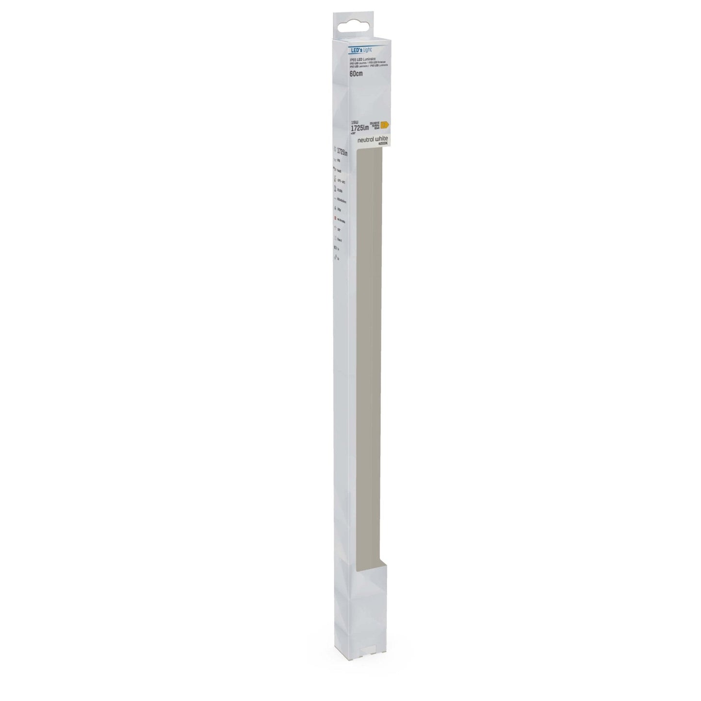 2 PACK - LED's Light LED TL verlichting compleet 60 cm - Geschikt voor buiten en binnen - 1725 lm