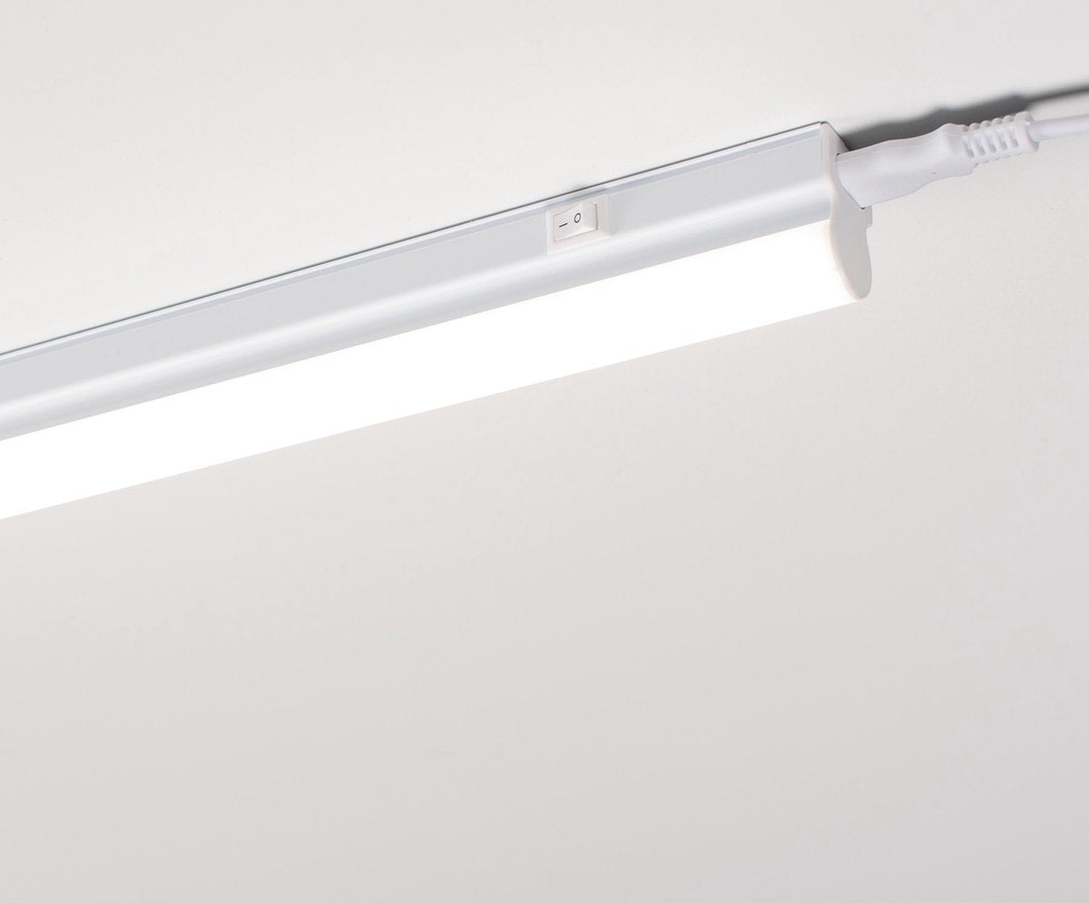 LED's Light Universele LED T5 balk 30 cm - voor kasten en keukens - Koppelbaar - 400 lm