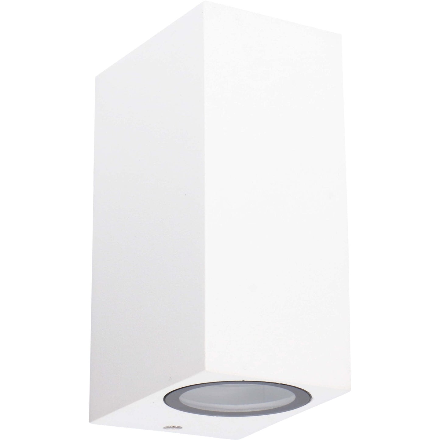NØRD Up&Down - LED's Light LED Buitenlamp met GU10 fitting - Rechthoek - IP44 - Wit - Model Milaan