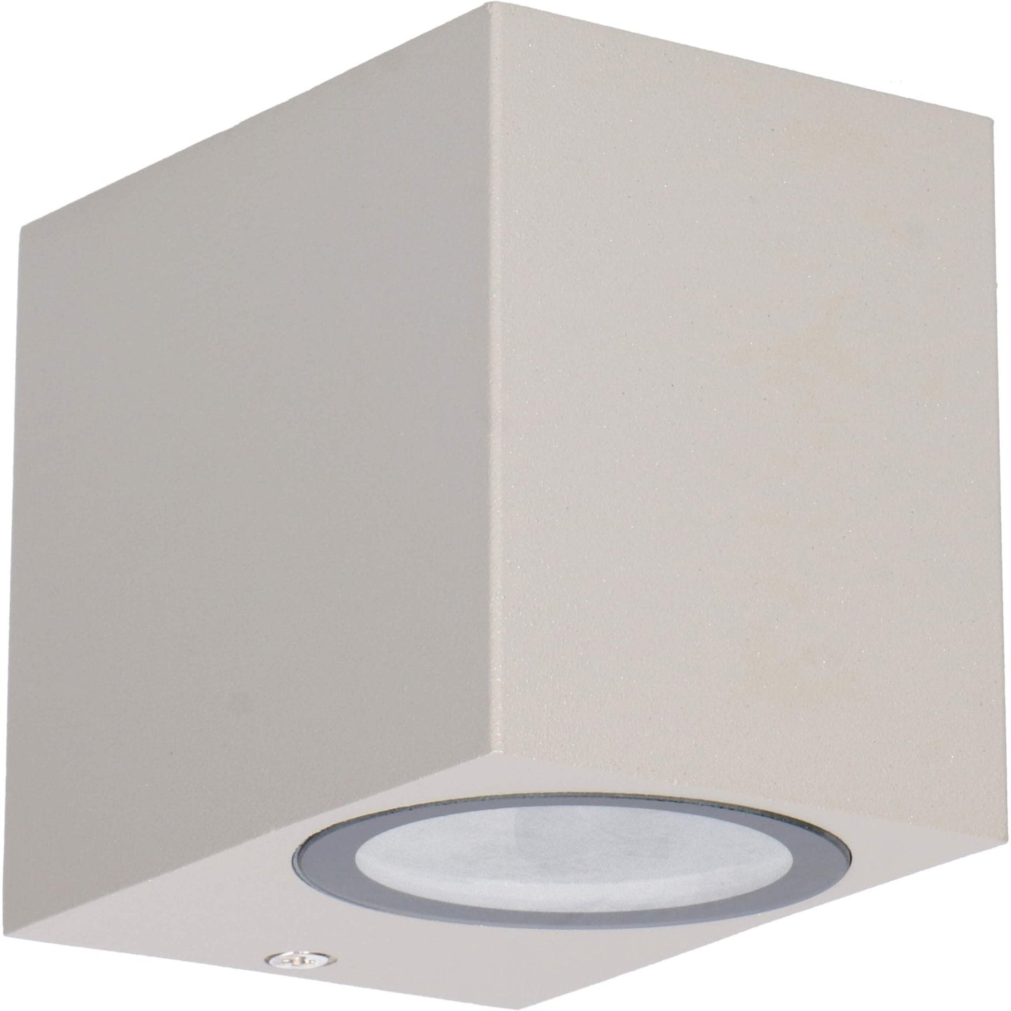 NØRD Down - LED Wandlamp buiten met GU10 fitting - Rome - Vierkant - IP44 - Grijs