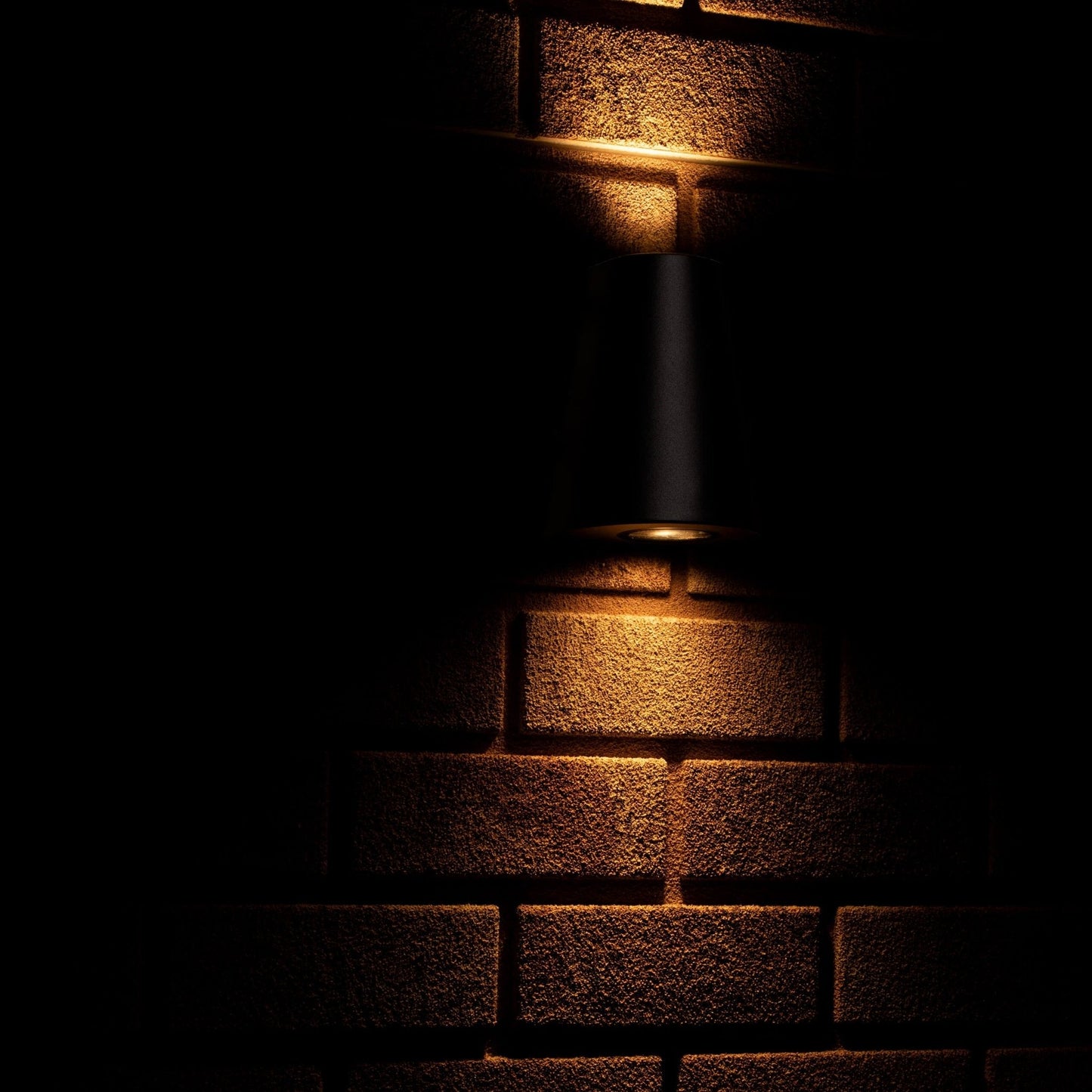LED's Light LED Wandlamp Buiten - Vaas met 2 lichtpunten - Model Como - IP44 - Antraciet