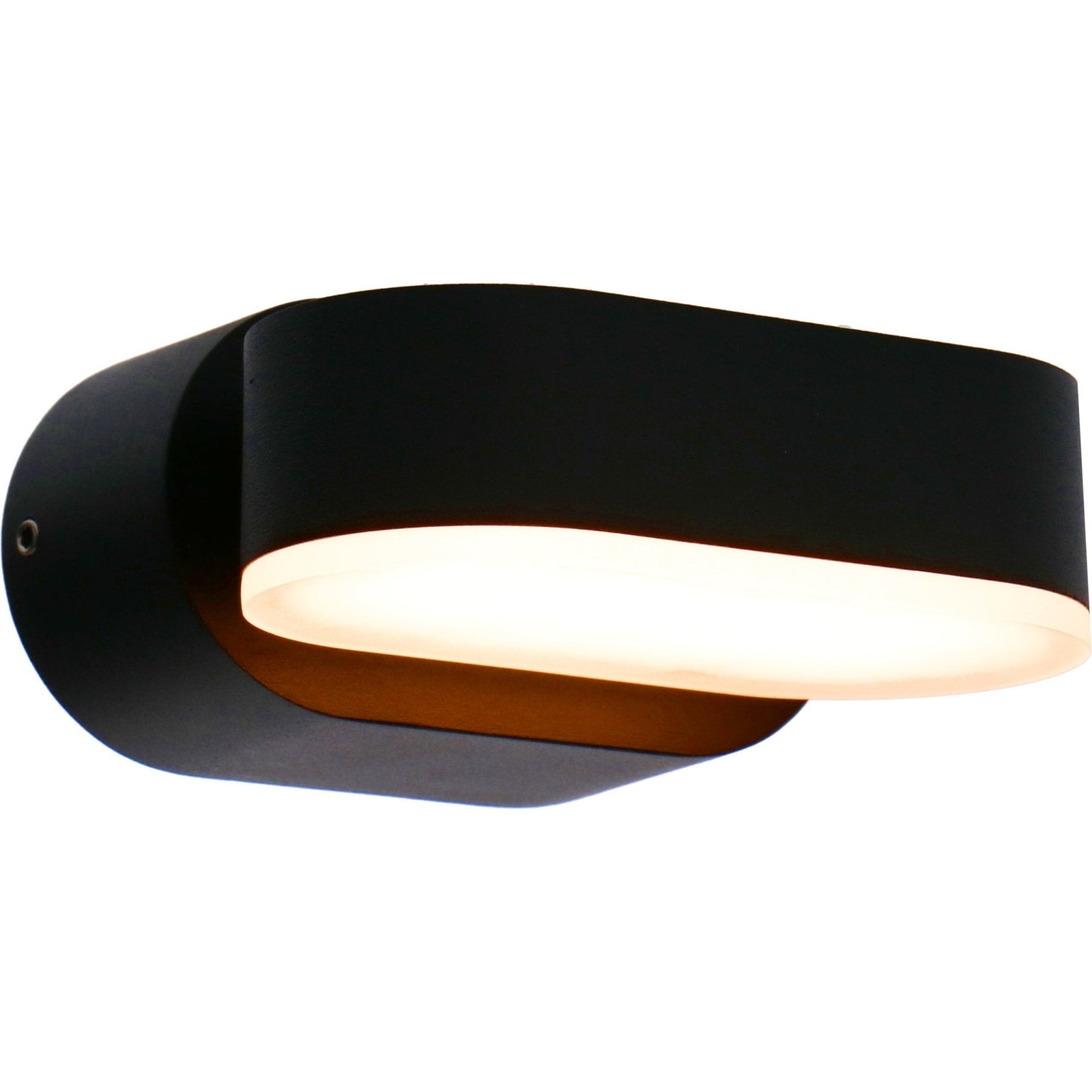 LED's Light LED Buitenlamp - Model Rieti - Warm wit - IP44 waterbestendig - Zwart
