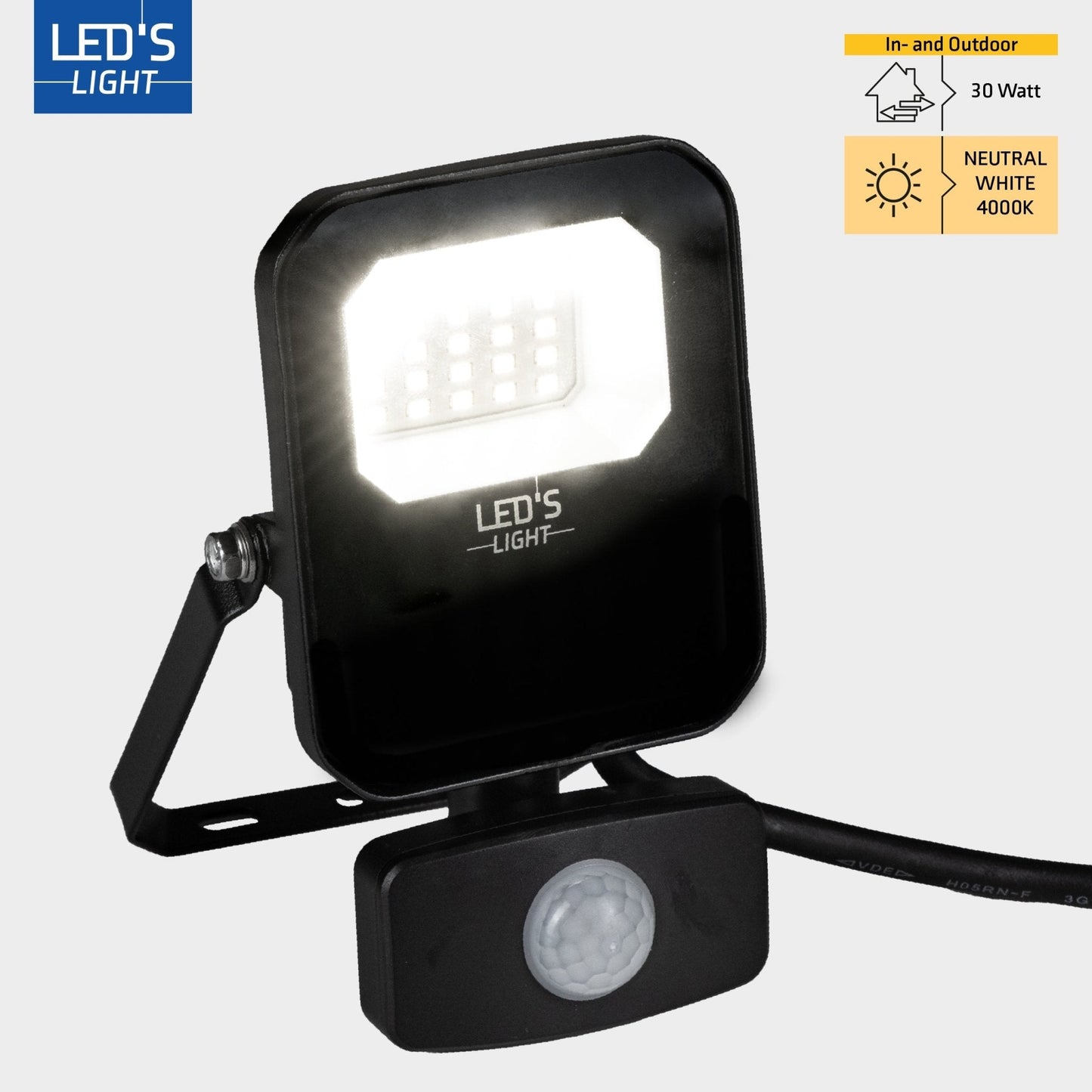 LED's Light Buitenlamp met bewegingssensor 4200 - binnen en buiten - 30W