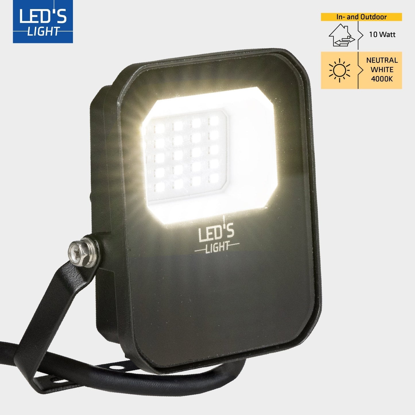LED's Light Buitenlamp schijnwerper 1400 - voor binnen en buiten - 10W