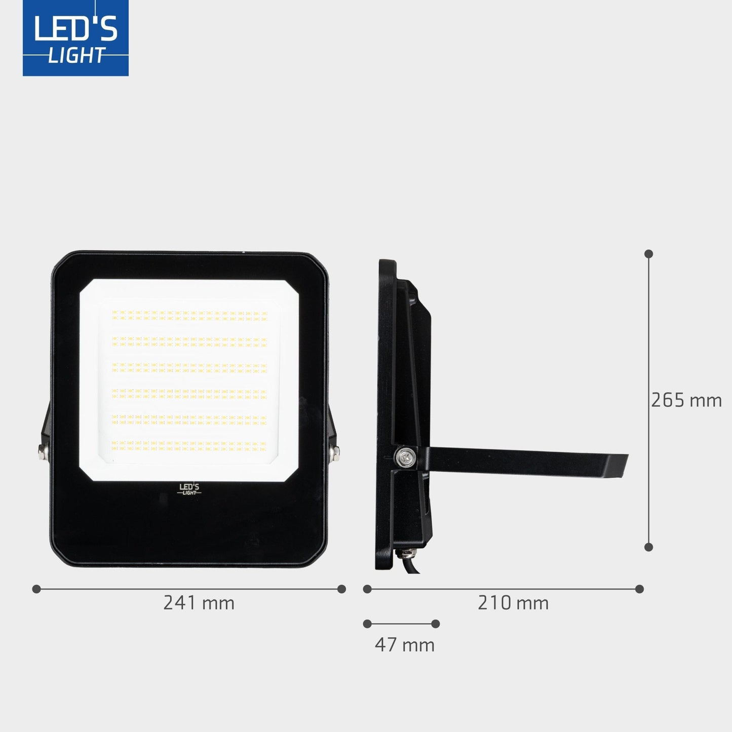LED's Light Buitenlamp schijnwerper 14000 - voor binnen en buiten - 100W