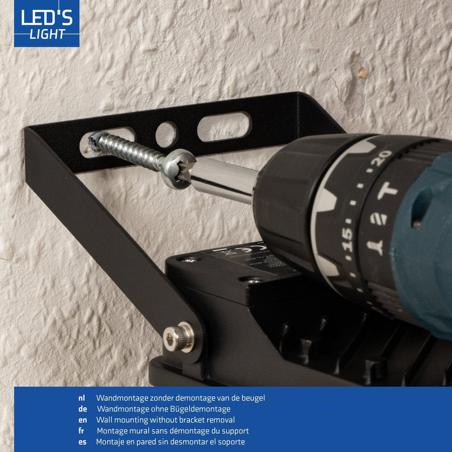 LED's Light Buitenlamp schijnwerper 4200 - voor binnen en buiten - 30W