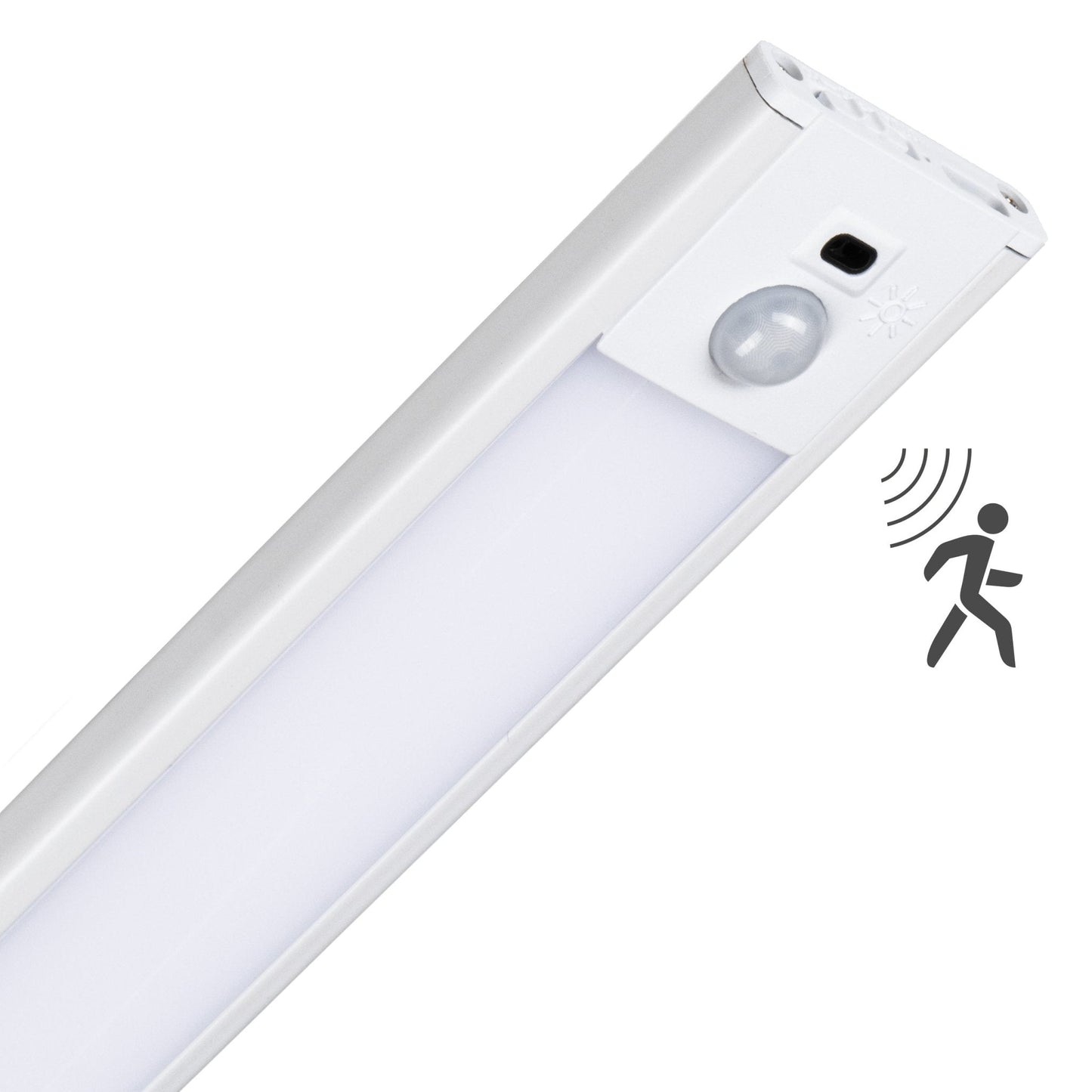 LED's Light Kastverlichting met sensor 40 cm - Oplaadbaar en draadloos - zwaai- en bewegingssensor - wit