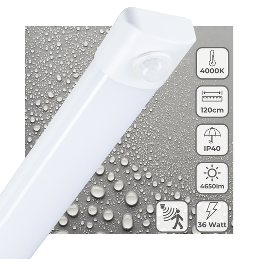 LED's Light LED TL lamp met sensor 120 cm - Bewegingssensor en bewegingsdetectie - 4650 lm