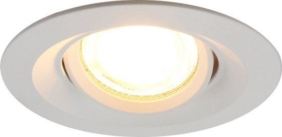 3 PACK - LED's Light PRO downlight inbouwspot Ø 68mm - Spatwaterdicht - Dimbaar - Universeel - Wit