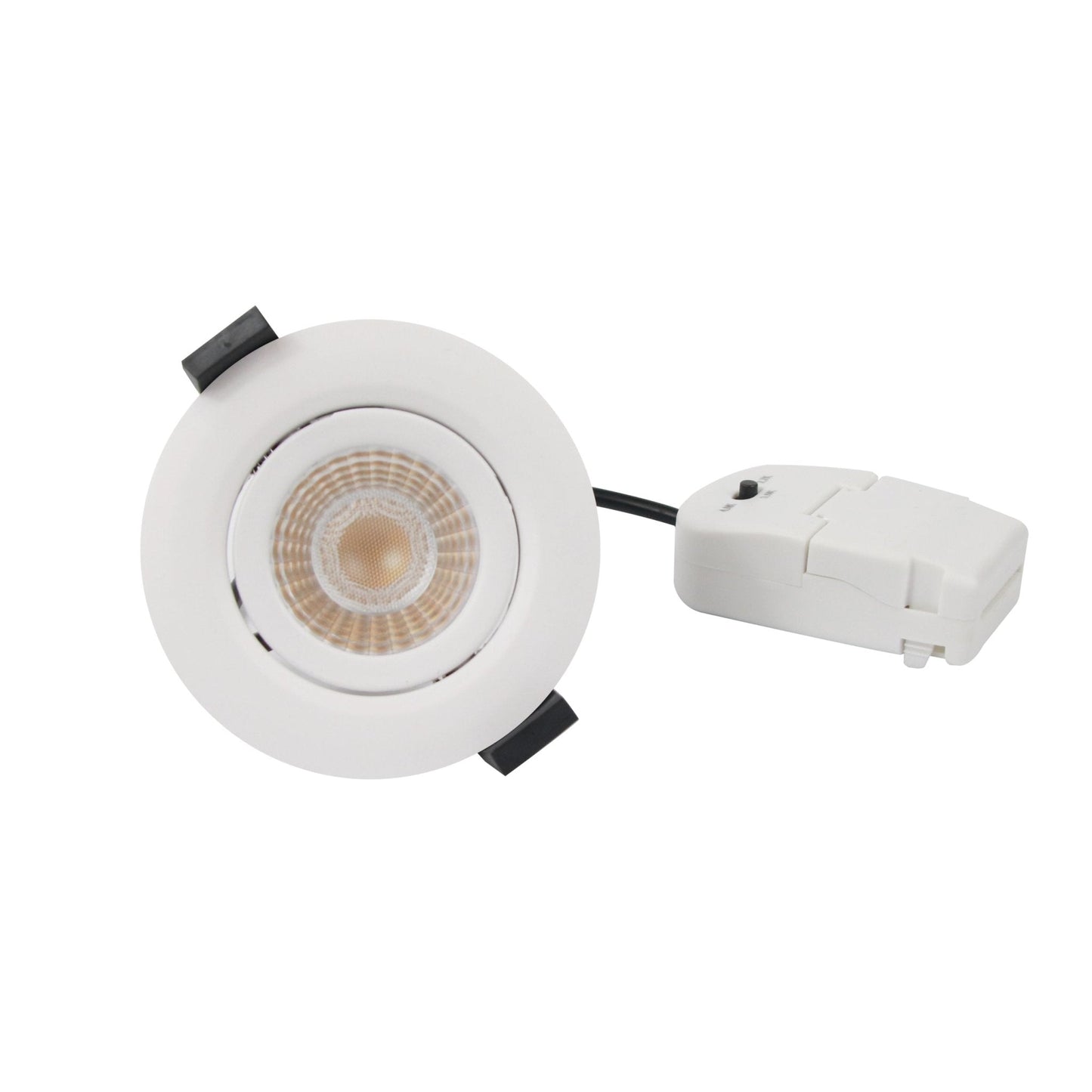 3 PACK - LED's Light PRO Inbouwspot 68 mm - Indoor & Outdoor - 3 lichtkleuren - Dimbaar licht - Wit