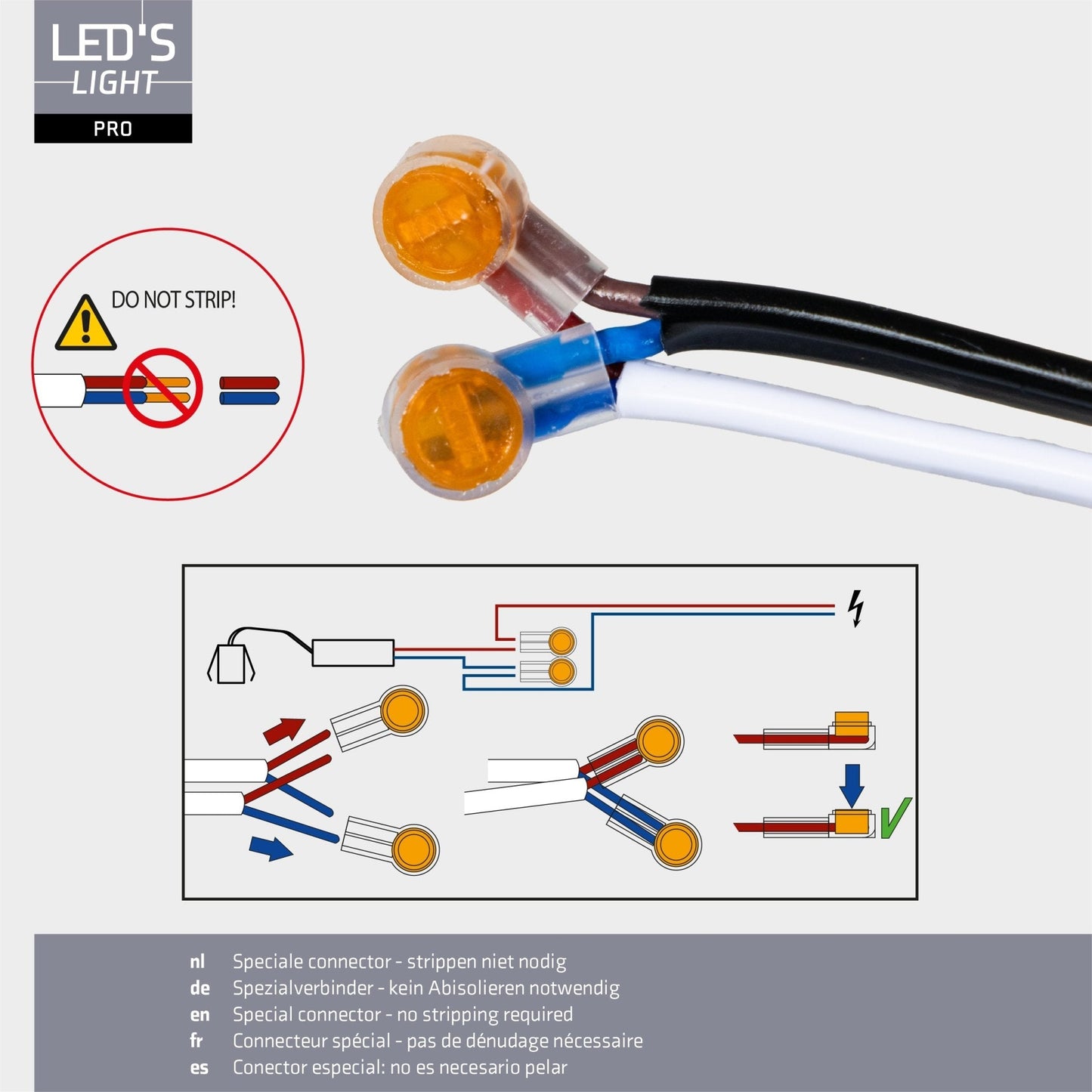 3 PACK - LED's Light PRO mini inbouwspot 3 cm - Voor overkapping, veranda's en inbouwplafonds - Dimbaar - 3 Kleuren plaatjes