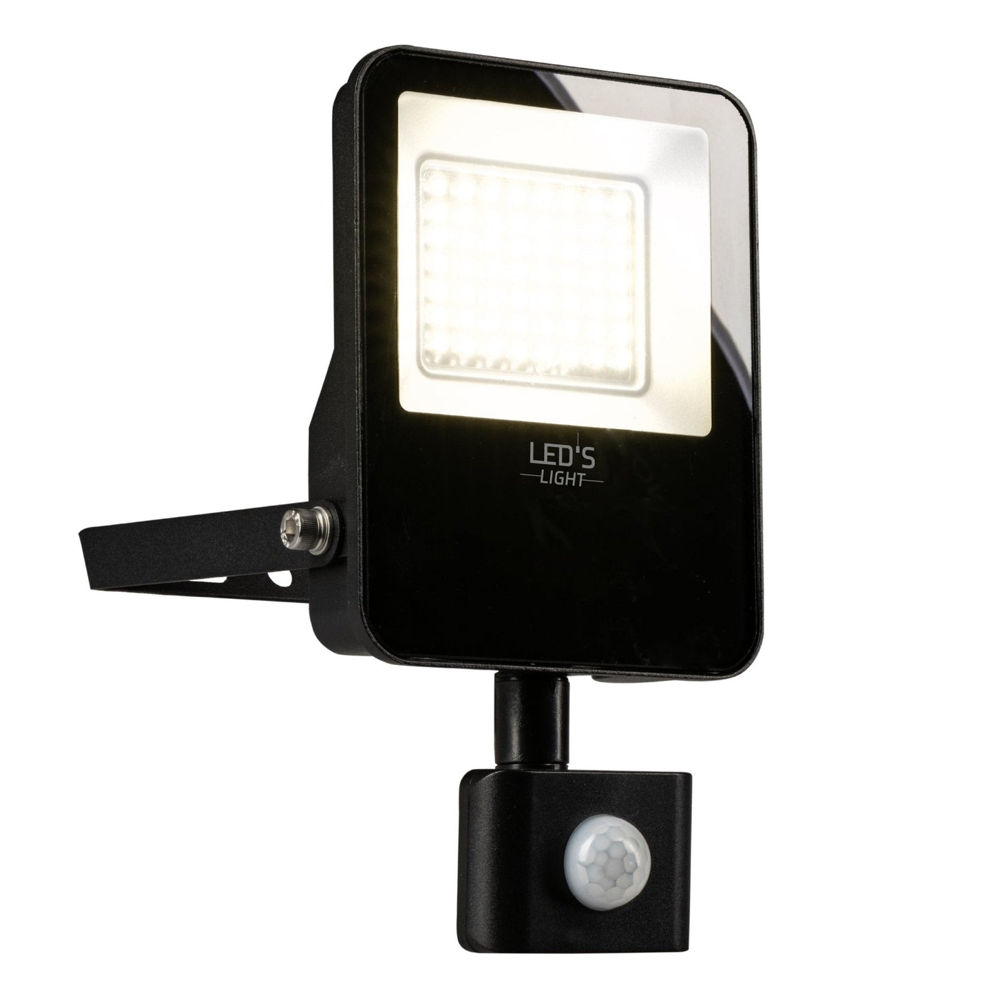 LED's Light Schijnwerper met Bewegingssensor 3600 - Waterdicht & Kantelbaar - 30W