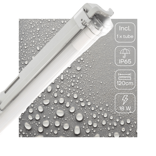LED's Light TL Armatuur LED compleet 120 cm - Armatuur met LED Buis - Waterdicht - 2160lm