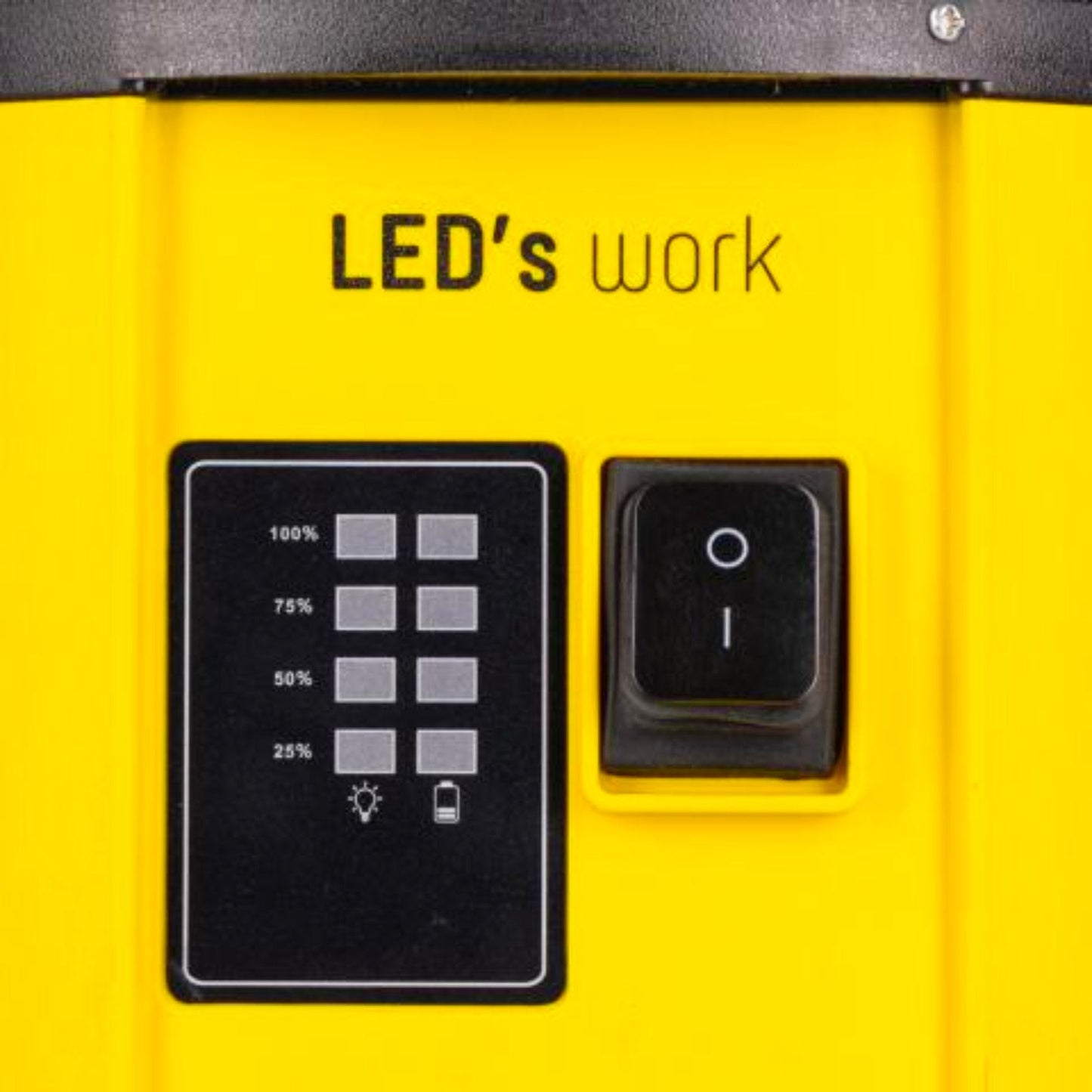 LED's Work 18V HybridPro Bouwlamp 12000lm - op accu en netstroom - 80W - IP55 & Rough Service Tested