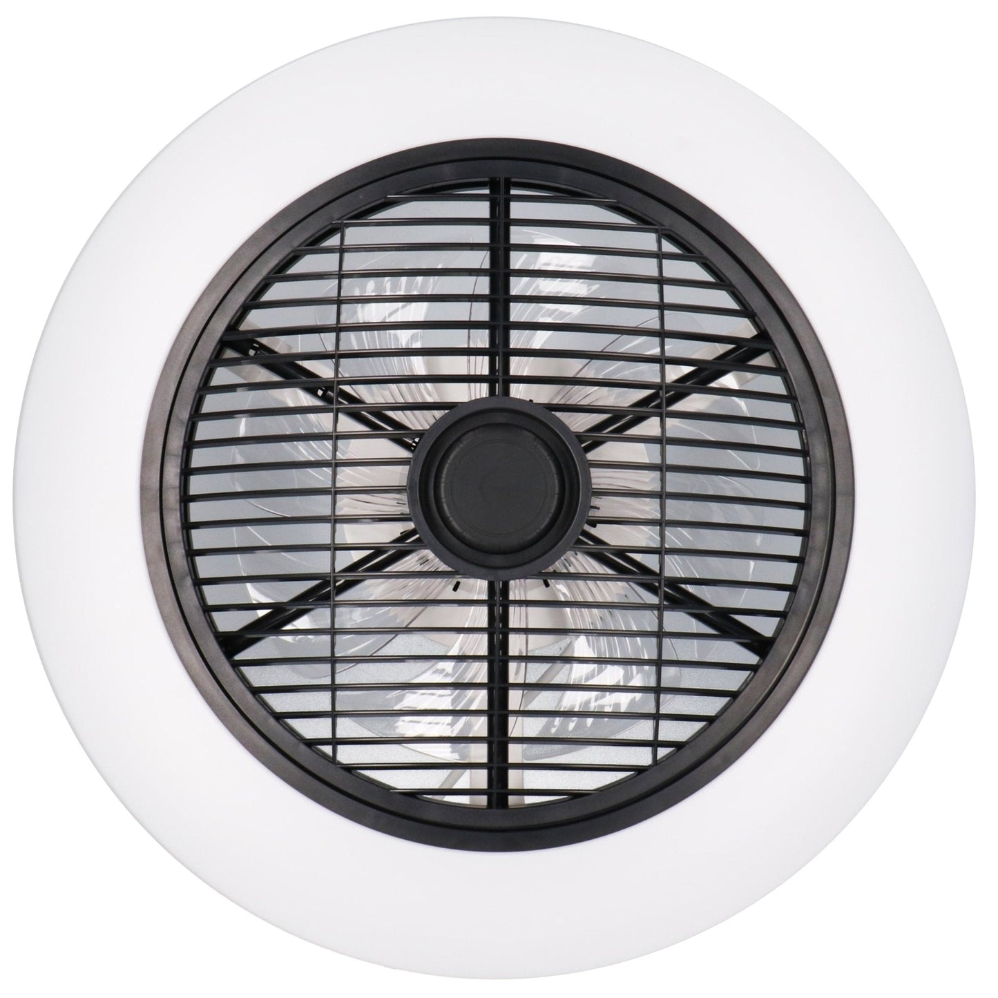 Moderno 3D plafondventilator met verlichting 50cm – Dimmen en lichtkleur instellen via afstandsbediening – Met zomer- en winterstand en timerfunctie