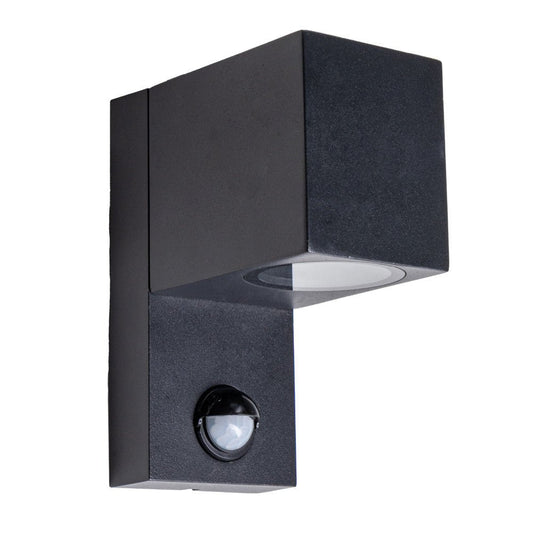 NØRD Down Sensor - Aluminium - 1xGU10 - Zwart - IP44