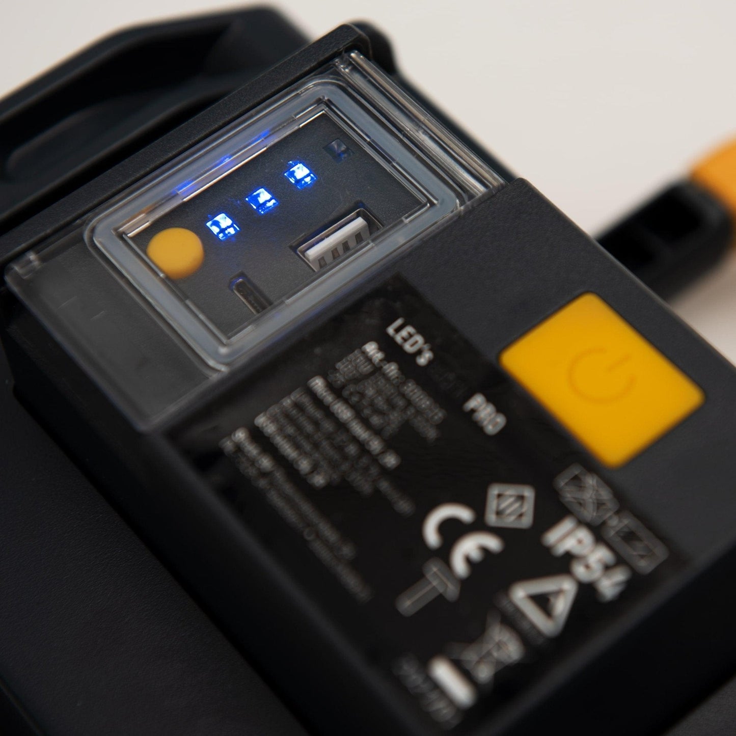 LED's Work Oplaadbare LED Bouwlamp 1500 - Draadloze werking op accu – IP54 – Rough Service Tested