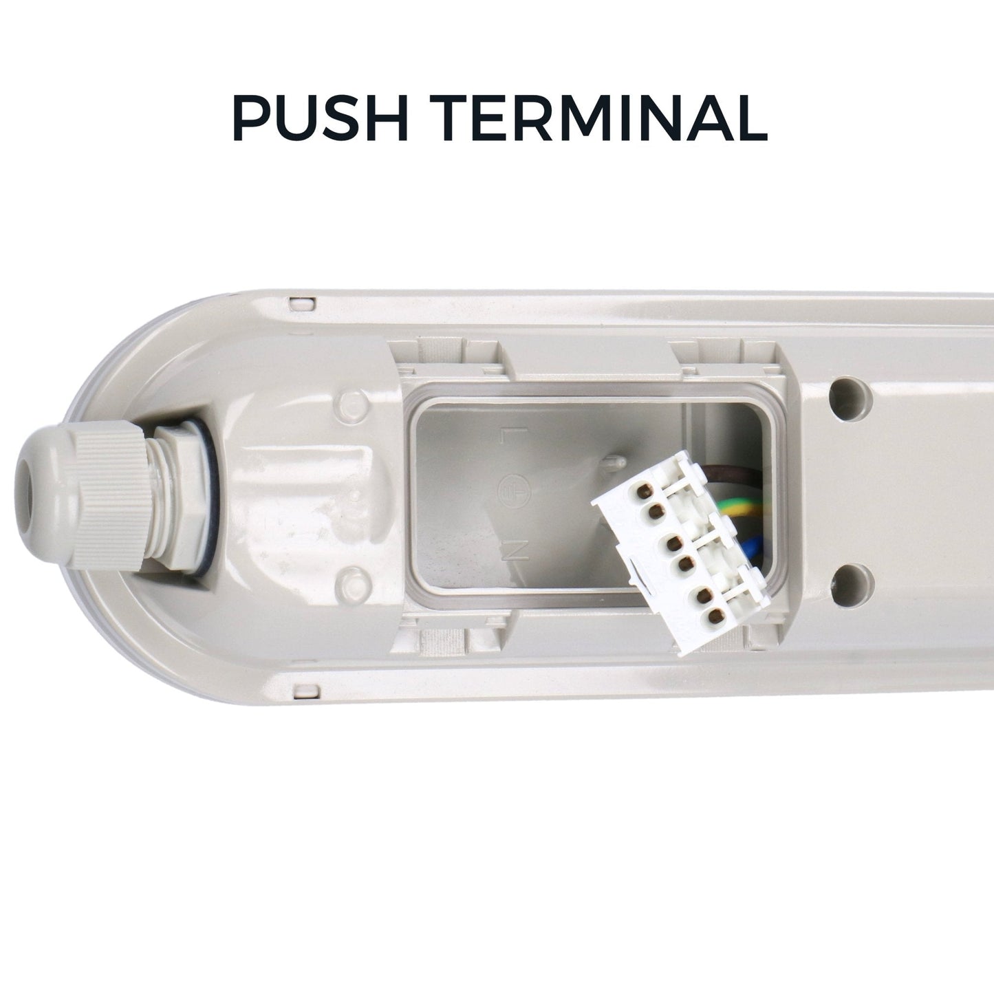LED's Light Pro TL armatuur 120 cm – Geschikt voor binnen en buiten – 4800 lumen – IP65 waterdicht