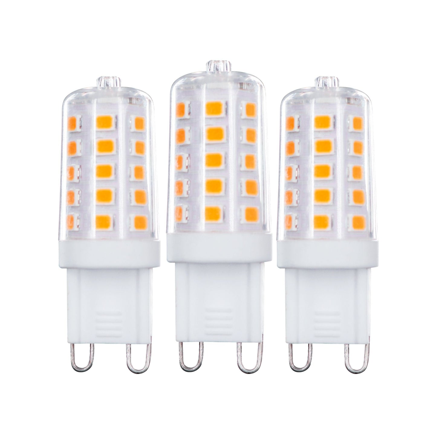 ProDim LED Steeklamp G9 - Dimbaar warm wit licht - 220-240V - 3.5W (28W) - 3 lampjes