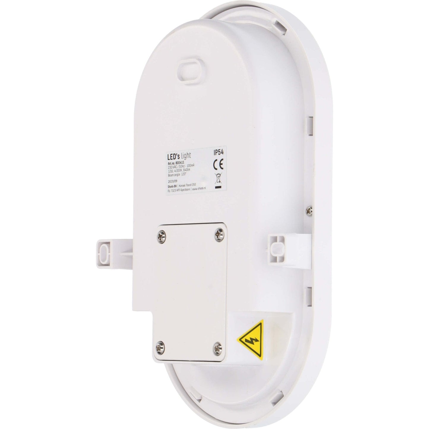 Proventa Outdoor LED Bull eye buitenlamp - Wandlamp model Ovaal voor buitengebruik