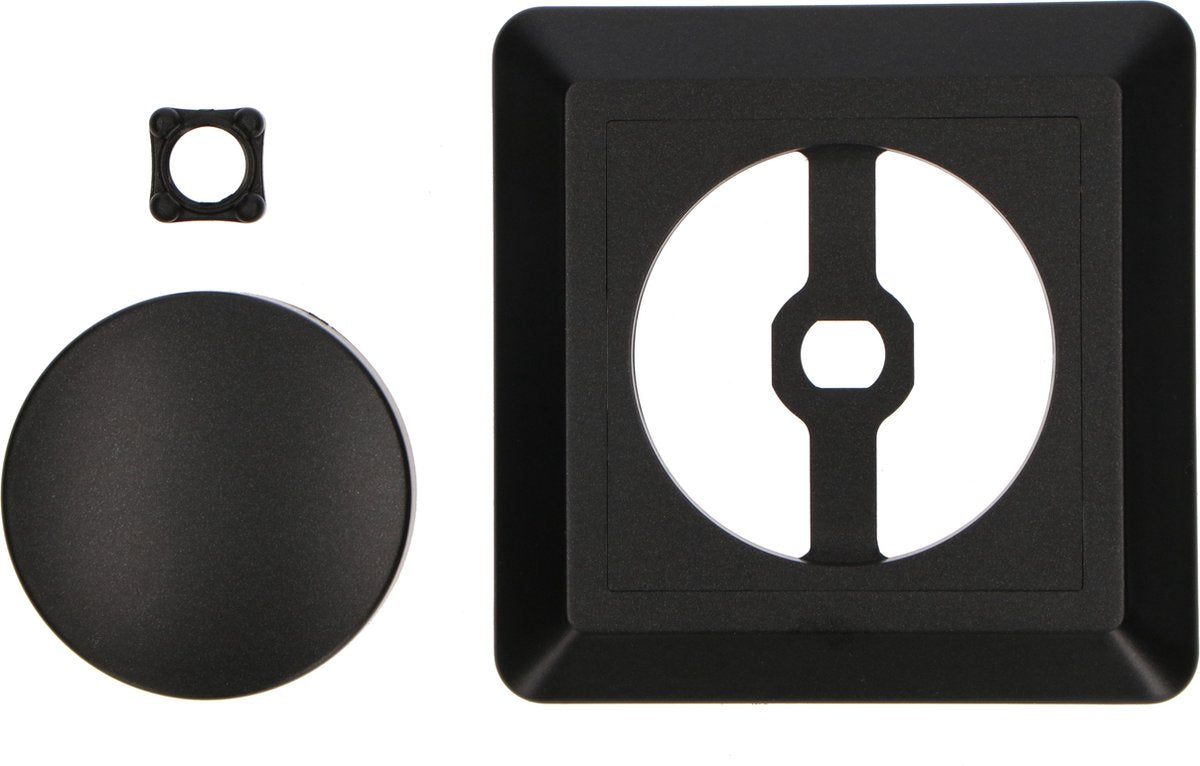 Proventa Premium LED Dimmer compleet met afdekraam - Universeel voor alle dimbare lampen - Zwart