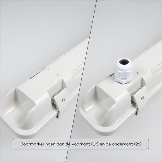 LED's Light TL Armatuur LED compleet 120 cm - Armatuur met LED Buis - Waterdicht - 2160lm