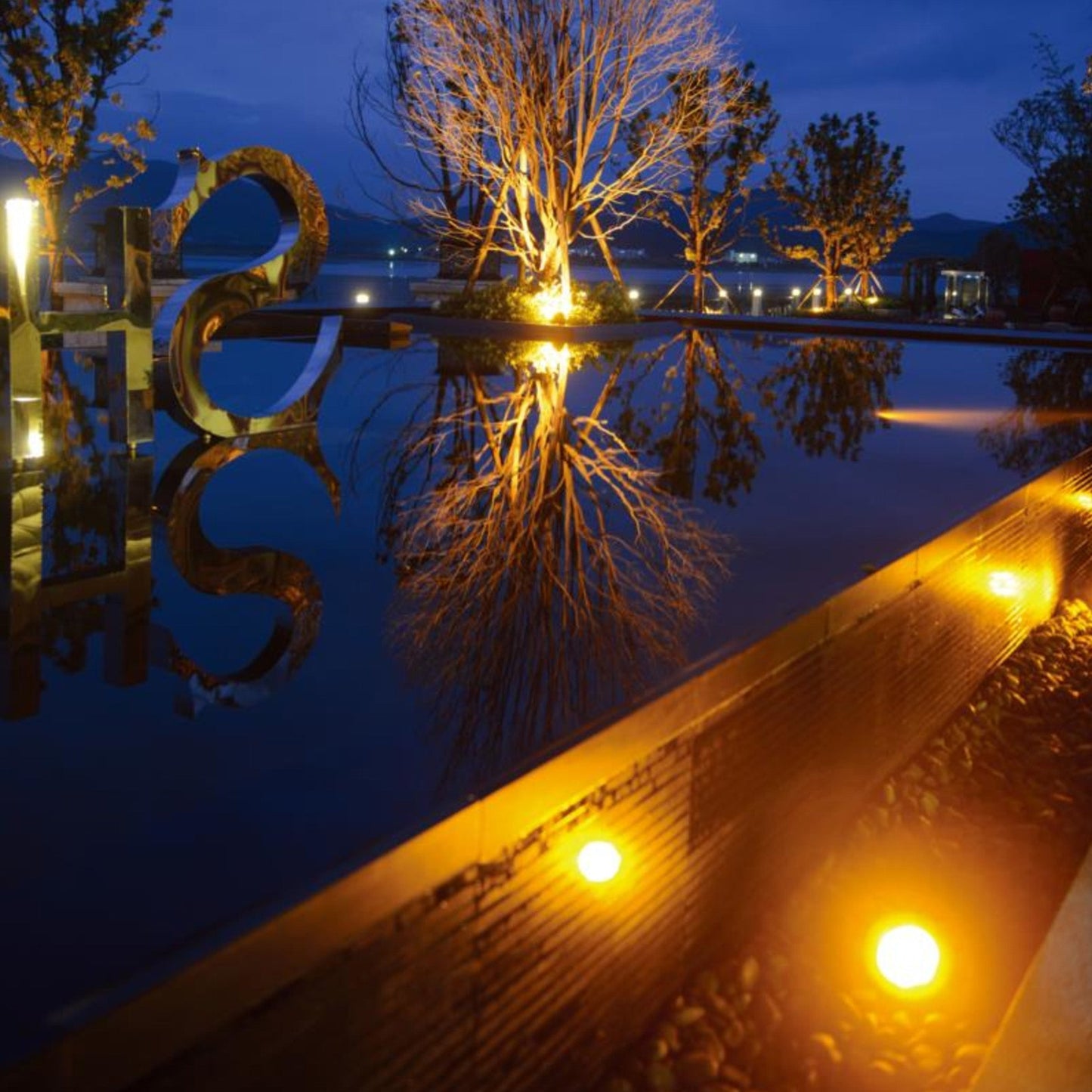 LED's Light RVS LED Grondspot inbouw vierkant - Voor oprit en tuin - IP67 waterdicht - Zilver