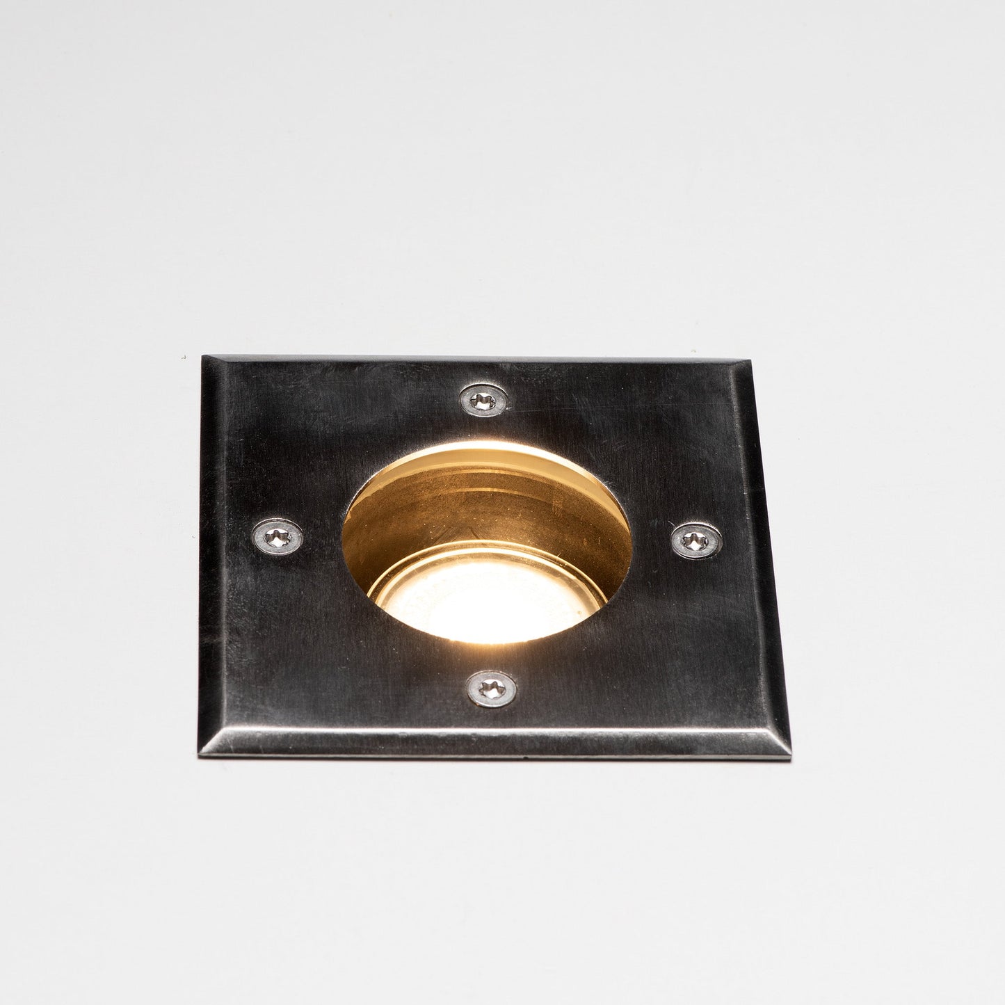 LED's Light RVS LED Grondspot inbouw vierkant - Voor oprit en tuin - IP67 waterdicht - Zilver